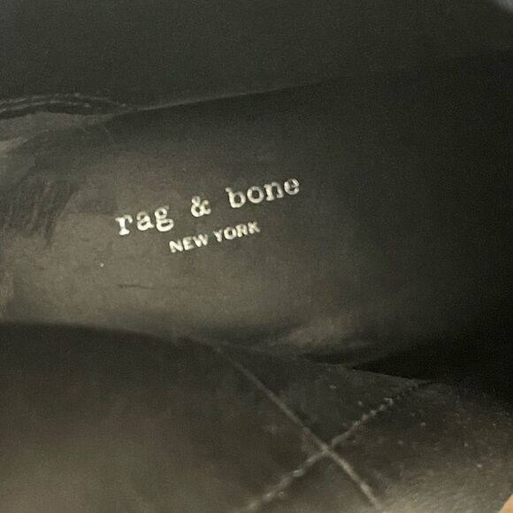 rag & bone Sleek Black Ankle Booties - Picture 8 of 10